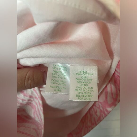 Lilly Pulitzer Kaylee Shift Dress Hubba Bubba Sea Cups Women’s Size 8 Cotton - Picture 5 of 8